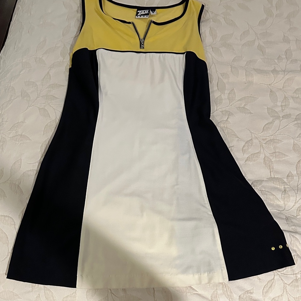Fila Yellow and Black Mini Dress